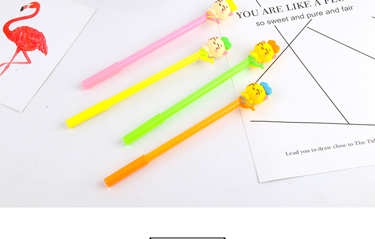 Creative Cartoon Candy Color Mermaid Gel Pen Cute Refreshing Black Gel Ink Pen Stationery Office Supplies Creative Cartoon Candy Color Mermaid Gel Pen Cute Refreshing Black Gel Ink Pen Stationery Office Supplies