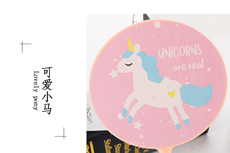 Korean Creative Stationery Fan Pen Cute Cartoon Unicorn Gel Pen Small Fresh Signature Pen Can Be Printed Logo Korean Creative Stationery Fan Pen Cute Cartoon Unicorn Gel Pen Small Fresh Signature Pen Can Be Printed Logo