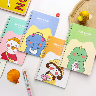 Creative Stationery Cartoon Tape Measure Cute Portable Fan 1.5M Feet Double Specification Measuring Tape Measuring Three Circumference Small Tape Measure