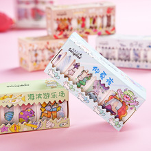Cartoon Cute Stickers Note Set Student Children DIY Journal Tape Creative Stationery Boutique Small Gift Cartoon Cute Stickers Note Set Student Children DIY Journal Tape Creative Stationery Boutique Small Gift