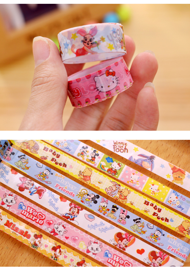 Xufeng AJ-5 Korean Stationery Cartoon Tape Wholesale Children's Tape Color Small Tape Factory Direct Sales T Xufeng AJ-5 Korean Stationery Cartoon Tape Wholesale Children's Tape Color Small Tape Factory Direct Sales T