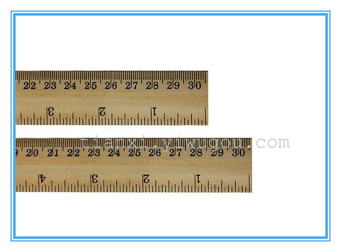 stationery ruler set SM3026B log 2.6 feet white wooden ruler stationery ruler set SM3026B log 2.6 feet white wooden ruler