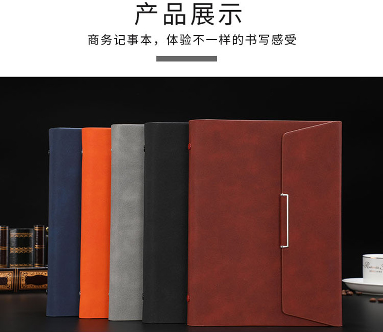 A5 Tri-Fold Loose-Leaf Notebook Gift Set Business Meeting Office Supplies Notepad Journal Book Custom Logo A5 Tri-Fold Loose-Leaf Notebook Gift Set Business Meeting Office Supplies Notepad Journal Book Custom Logo