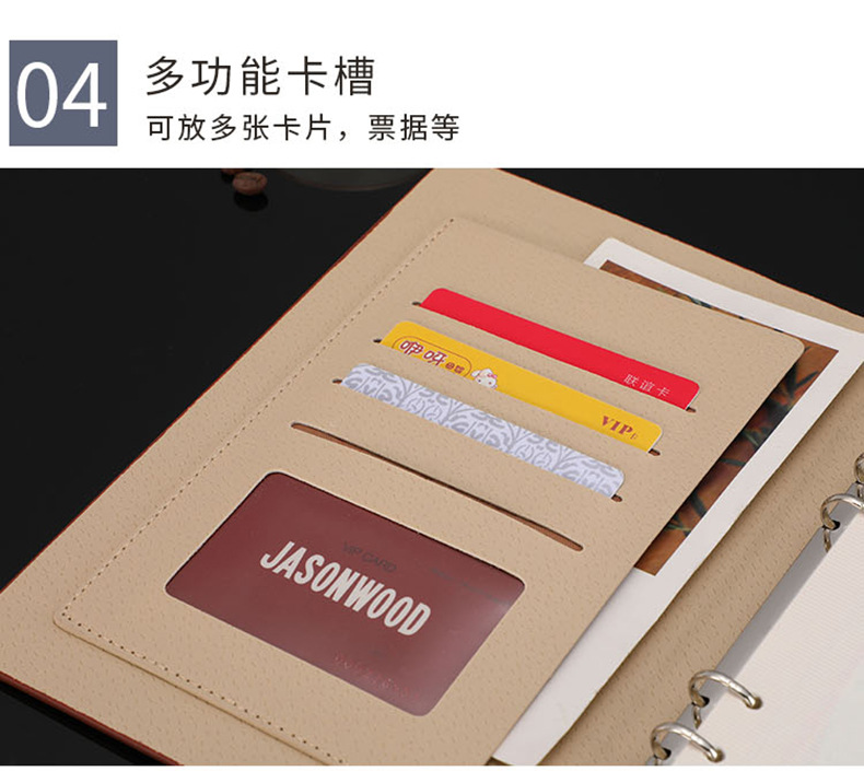 A5 Tri-Fold Loose-Leaf Notebook Gift Set Business Meeting Office Supplies Notepad Journal Book Custom Logo A5 Tri-Fold Loose-Leaf Notebook Gift Set Business Meeting Office Supplies Notepad Journal Book Custom Logo