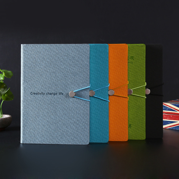 Creative Notepad Gift Set Business Office PU Leather Notebook Fixing Buckle Student Diary Book Creative Notepad Gift Set Business Office PU Leather Notebook Fixing Buckle Student Diary Book