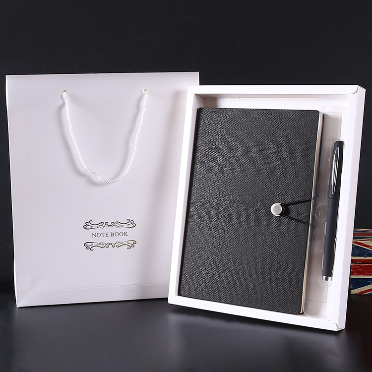 Creative Notepad Gift Set Business Office PU Leather Notebook Fixing Buckle Student Diary Book Creative Notepad Gift Set Business Office PU Leather Notebook Fixing Buckle Student Diary Book