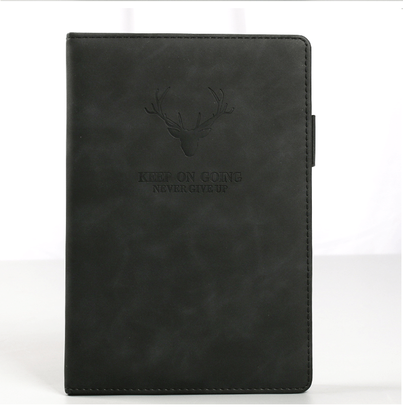 Thickened A5 Deer Head Fashion Notebook Notepad Hard Cover Notebook Business Laptop Logo Can Be Added
