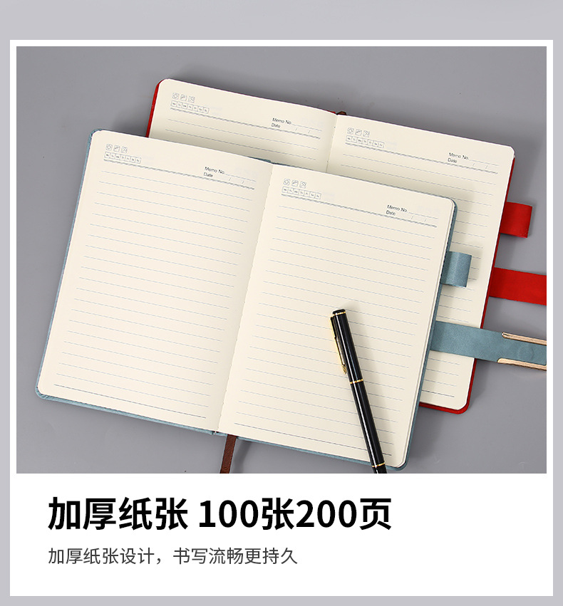 A5 Notebook Pack B5 Leather Surface Notepad Printable Logo Buckle Meeting Notebook Student Gift Diary A5 Notebook Pack B5 Leather Surface Notepad Printable Logo Buckle Meeting Notebook Student Gift Diary