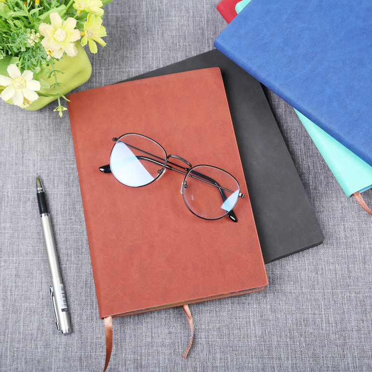 Manufacturer Customized 10 Open Soft Leather Intimate Business Pu Buckle Notebook Pack Faux Leather Notepad Customized Logo