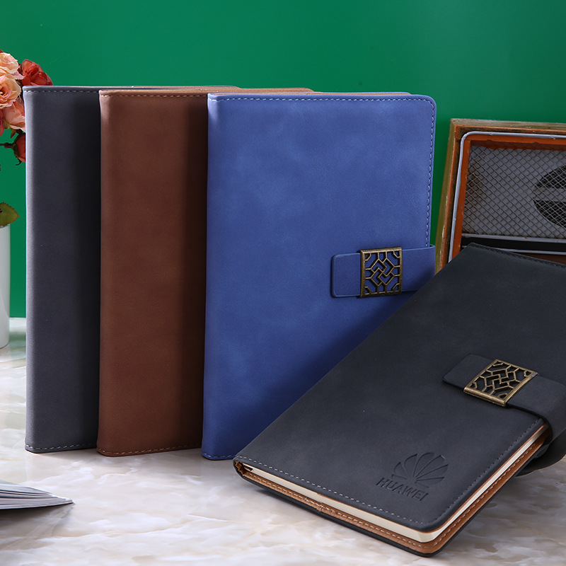 Factory Spot A5 Yangba Journal Book Office Meeting Pu Notebook Gift Business Notebook Pack Plus Logo