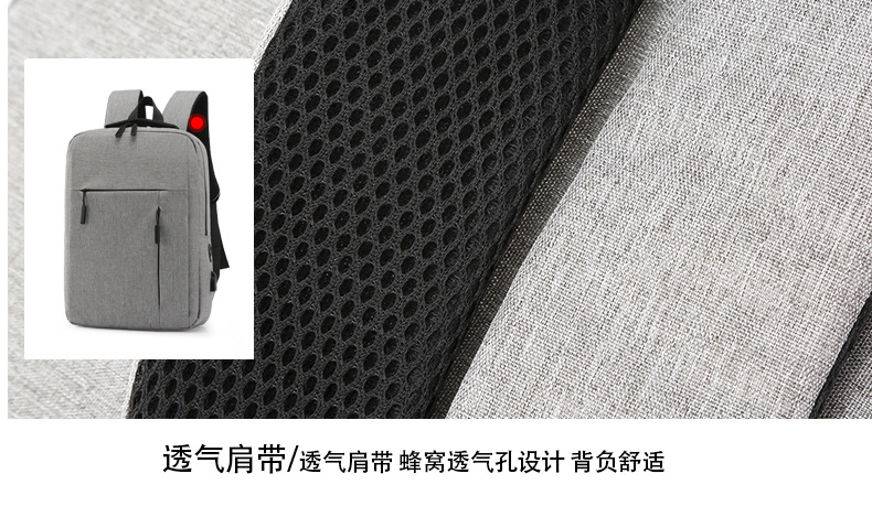 Cross-Border Supply Logo Customizable USB Backpack Casual Business Men's Bag Notebook Backpack One Piece Dropshipping Cross-Border Supply Logo Customizable USB Backpack Casual Business Men's Bag Notebook Backpack One Piece Dropshipping