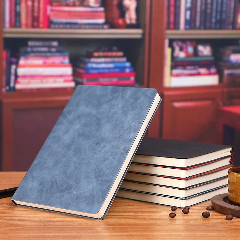Business Soft Leather Notebook A5 Thick Notebook Office Meeting Notebook Sheepskin Feeling Journal Book Office Supplies Business Soft Leather Notebook A5 Thick Notebook Office Meeting Notebook Sheepskin Feeling Journal Book Office Supplies