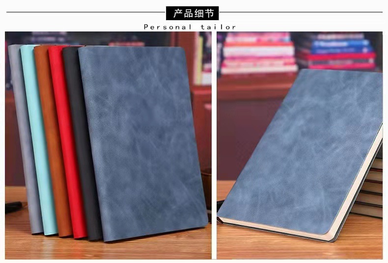 Business Soft Leather Notebook A5 Thick Notebook Office Meeting Notebook Sheepskin Feeling Journal Book Office Supplies Business Soft Leather Notebook A5 Thick Notebook Office Meeting Notebook Sheepskin Feeling Journal Book Office Supplies