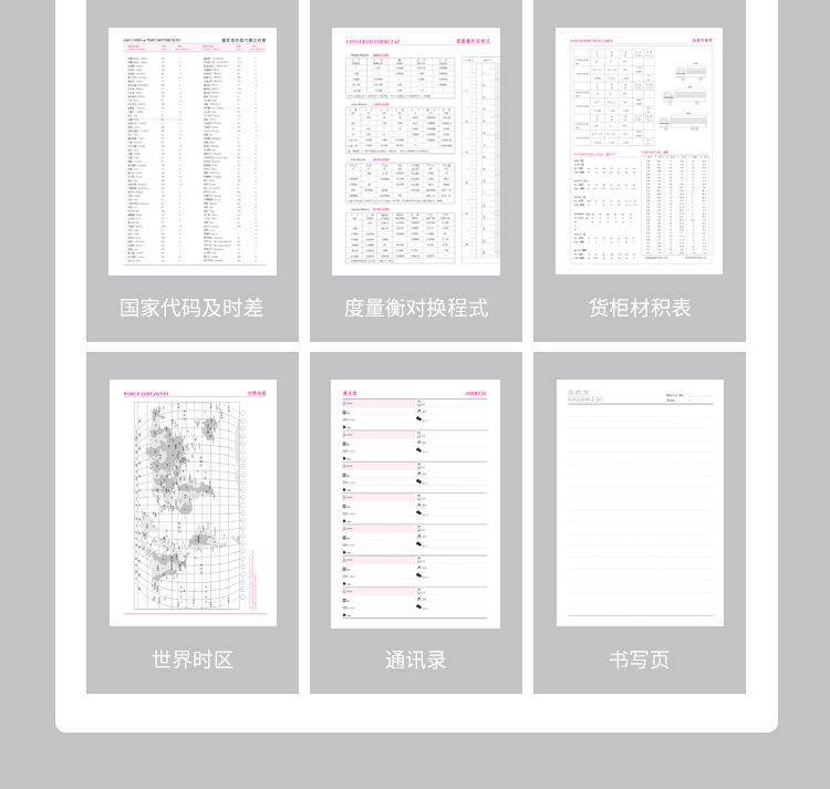 Business Fashion Fine Imitation Pu Loose-Leaf Wireless Charging Apron Notebook Pack Customized Mobile Power Notebook