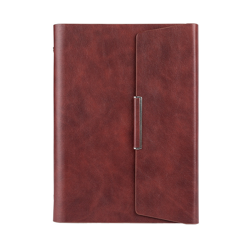 In Stock Wholesale A5 Business Loose-Leaf Notebook Customization Enterprise Office Notepad Notebook Gift Box Customization