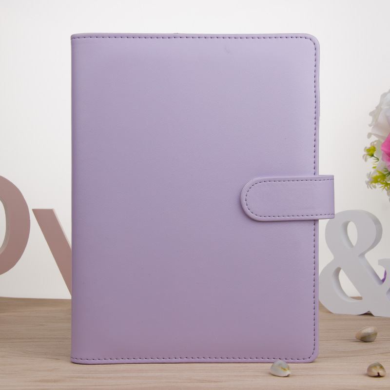 Korean Creative Journal Book Macaron Notepad Loose-Leaf Notebook Journal Book A5a6 Customizable Logo