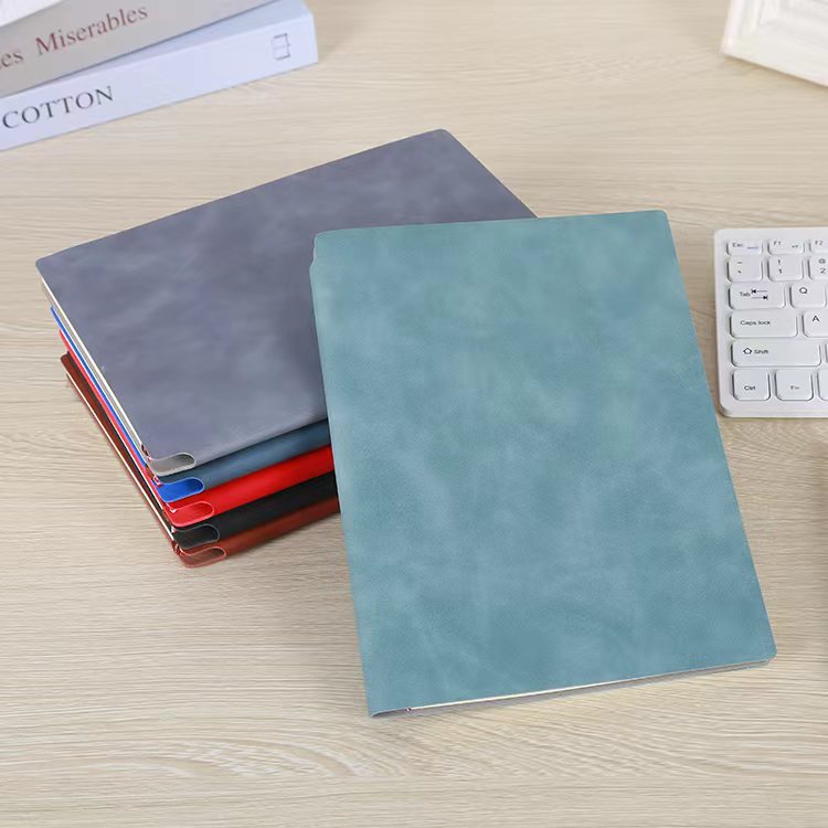Customized B5 Business Stationery Notebook Gift Set Journal Book Soft Leather Gift A5 Notebook Customized Logo Customized B5 Business Stationery Notebook Gift Set Journal Book Soft Leather Gift A5 Notebook Customized Logo