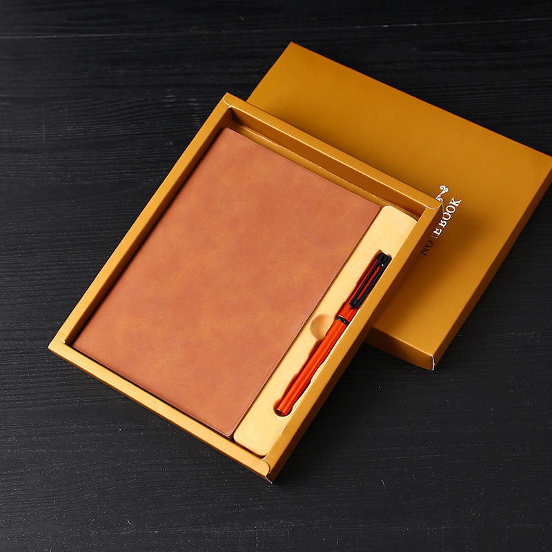 Notebook Gift Set A5 Student Thickened Notebook Conference Notebook A6 Soft Copy Stationery Gift Wholesale