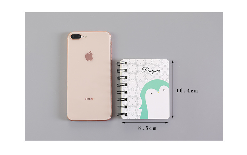 Dichen Cute Animal Cartoon Flip Coil Notebook Portable Mini Portable Notebook Pocket Notepad Dichen Cute Animal Cartoon Flip Coil Notebook Portable Mini Portable Notebook Pocket Notepad
