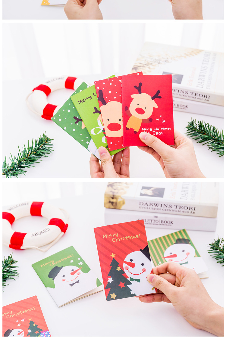 T Korean Stationery Wholesale Pocket Notepad Cute Cartoon Notebook Taobao Small Gift Christmas Notebook