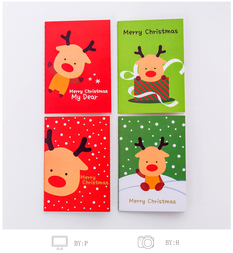 T Korean Stationery Wholesale Pocket Notepad Cute Cartoon Notebook Taobao Small Gift Christmas Notebook