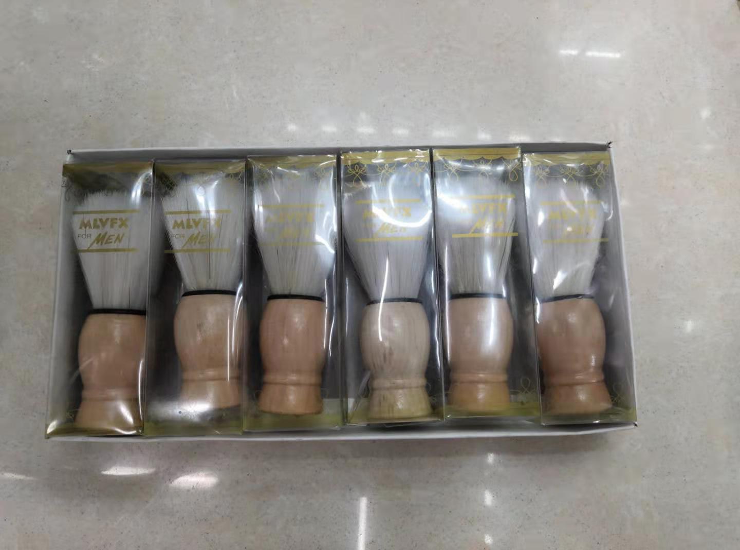 Wooden handle brush, clean face