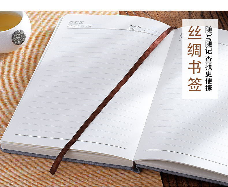 Business A5 Notebook Office Gift Simple Notepad Student Notebook Gift Set Printable Logo