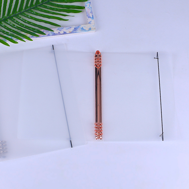 Spot Pp Loose-Leaf Notebook Shell 8-Hole B5 Frosted Loose-Leaf Replacement Shell A5a4 Loose-Leaf Inner Core Shell