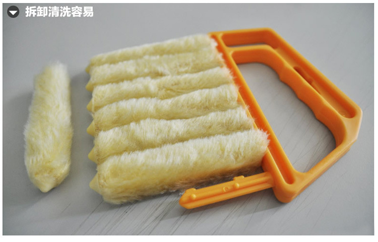 Louver brush 7 teeth Brush Clean Brush Run volume promotion of a 3.9 yuan volume is highly preferred