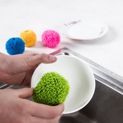 Do not hurt the hands of the ball to clean the kitchen with household cleaning brush bowl bowl brush bowl brush pan