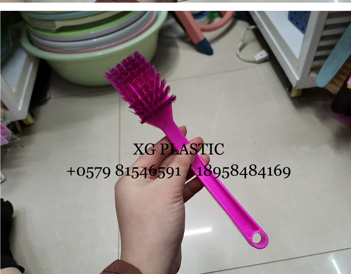 plastic brush cleaning brush long handle pot washing brush kitchenware clean brush classic style hot sales bowl brush