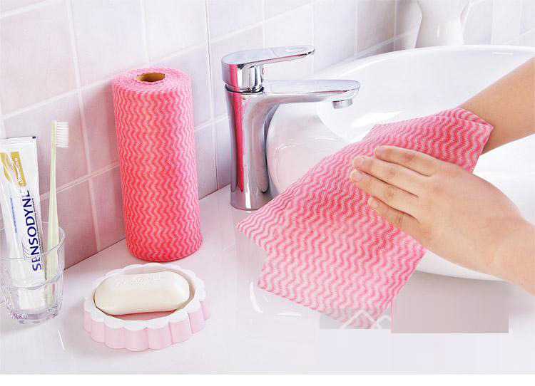 Kitchen Non-Woven Disposable Rag Free Cutting Multi-Purpose Oil-Free Cleaning Cloth Breakpoint Scouring Pad Dish Towel Kitchen Non-Woven Disposable Rag Free Cutting Multi-Purpose Oil-Free Cleaning Cloth Breakpoint Scouring Pad Dish Towel