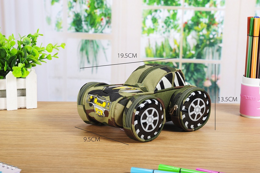 Pen bag creative high - capacity camouflage ultra -speed SUV password lock stationery bag pencil cartoon writing case