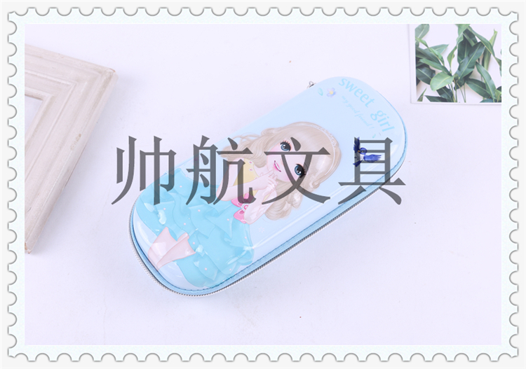 Manufacturers direct marketing sweetheart girl design fashion primary and secondary school students pen bag stationery bag color design variety