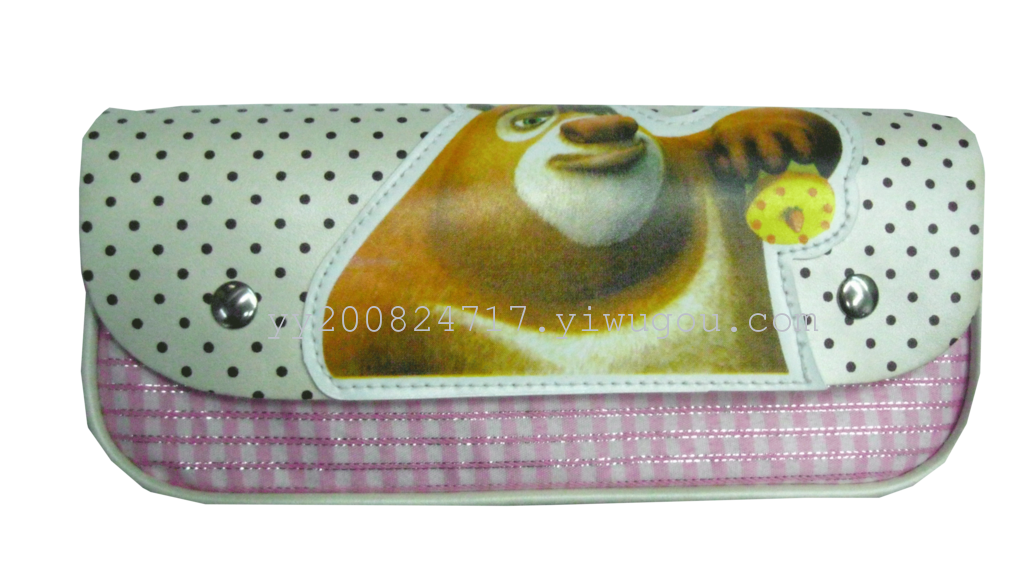 Hot sale super large bear pattern pen bag