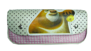 Hot sale super large bear pattern pen bag