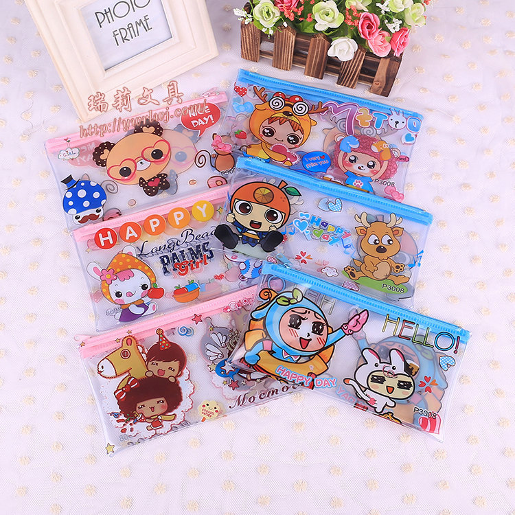New Korean version of PVC Pen Bag