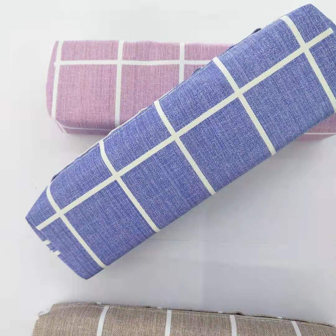 Student Korean style Creative Pen bag stripe Plaid Large capacity Student Stationery Bag Factory Direct sale