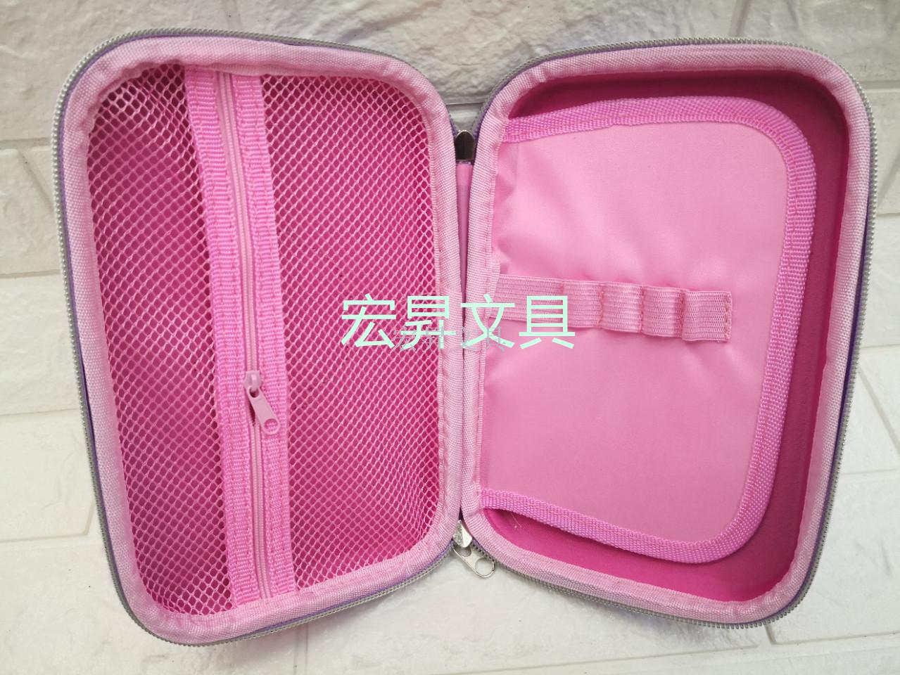 EVA pen bag with 6534 new art mirror mirror with large capacity 3 d waterproof pencil bag in children &#039;s cartoon