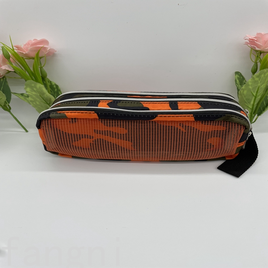 Mi Cai Male and Female Primary and Secondary School Students New Zipper Multi-Layer Pen Bag Stationery Case Mi Cai Male and Female Primary and Secondary School Students New Zipper Multi-Layer Pen Bag Stationery Case