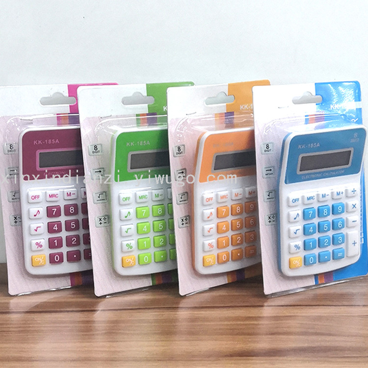 Kk185a Calculator Multi-Color Office Supplies Supermarket Supply Calculator