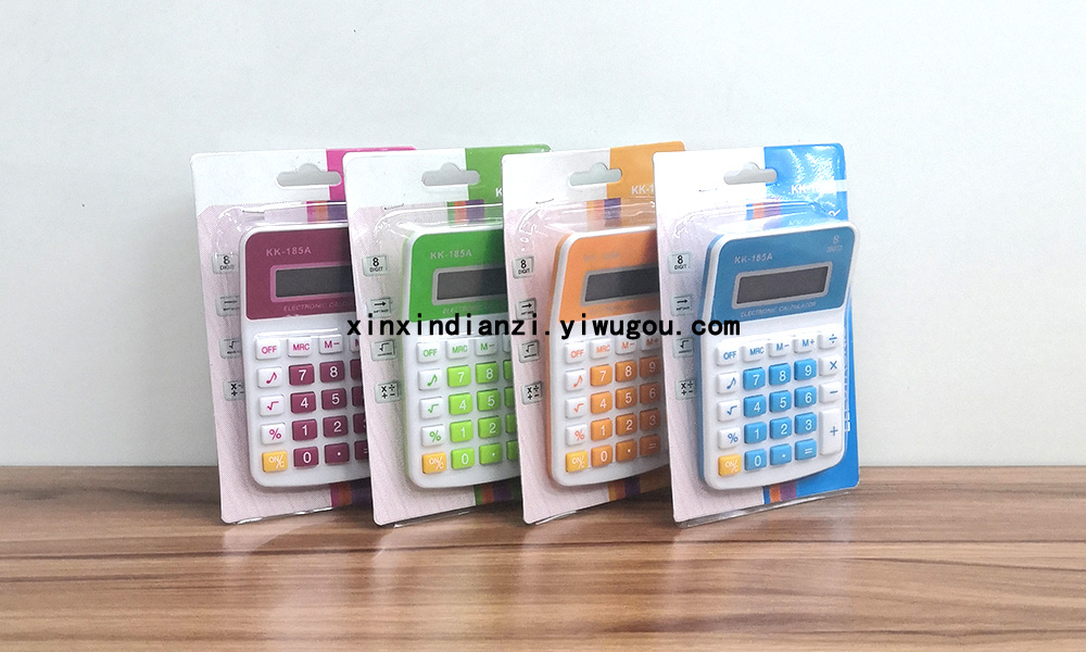 Kk185a Calculator Multi-Color Office Supplies Supermarket Supply Calculator Kk185a Calculator Multi-Color Office Supplies Supermarket Supply Calculator