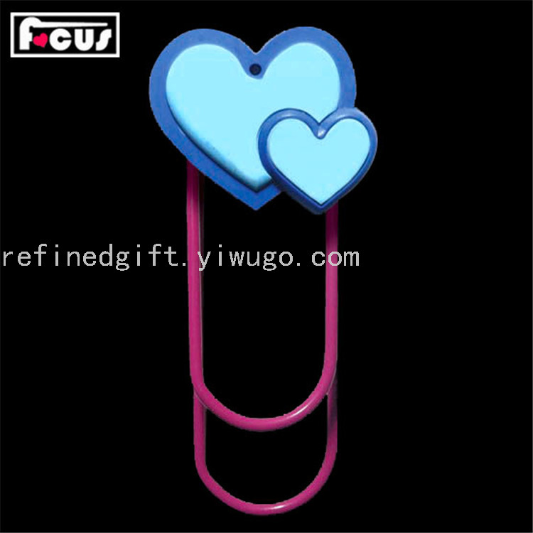 Hot Sale PVC Soft Glue Bookmark Cartoon Animal Creative Bookmarks Office Office Supplies Factory Direct Sales