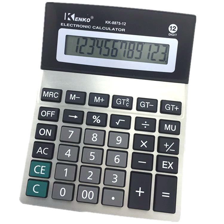 Calculator Factory Discount Kk8875 Office Supplies Desktop with 12 Digits
