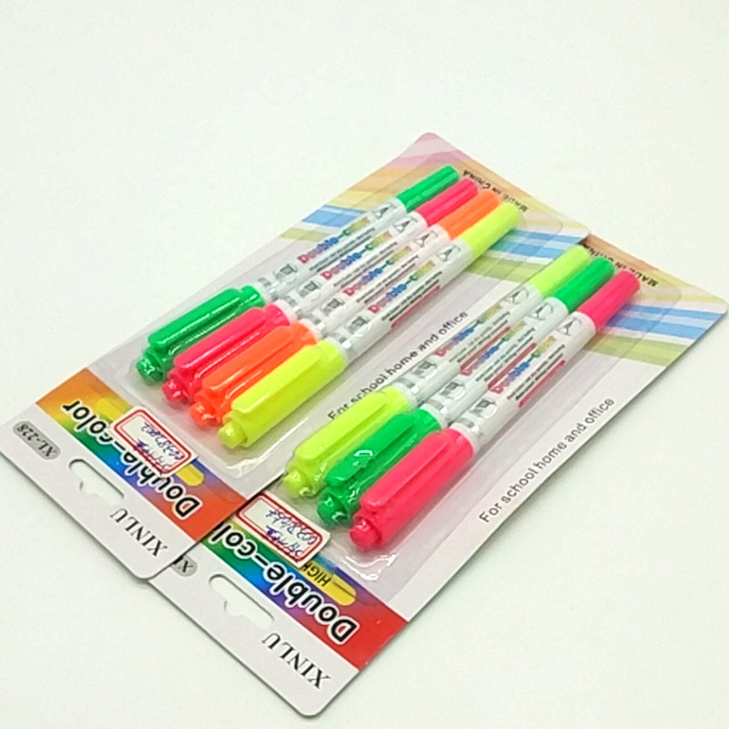 Sunshine Department Store Suction Card Double-Headed Color Fluorescent Pen Student Marking Pen, Watercolor Pen, Office Supplies Sunshine Department Store Suction Card Double-Headed Color Fluorescent Pen Student Marking Pen, Watercolor Pen, Office Supplies