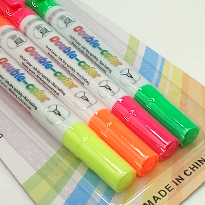 Sunshine Department Store Suction Card Double-Headed Color Fluorescent Pen Student Marking Pen, Watercolor Pen, Office Supplies Sunshine Department Store Suction Card Double-Headed Color Fluorescent Pen Student Marking Pen, Watercolor Pen, Office Supplies