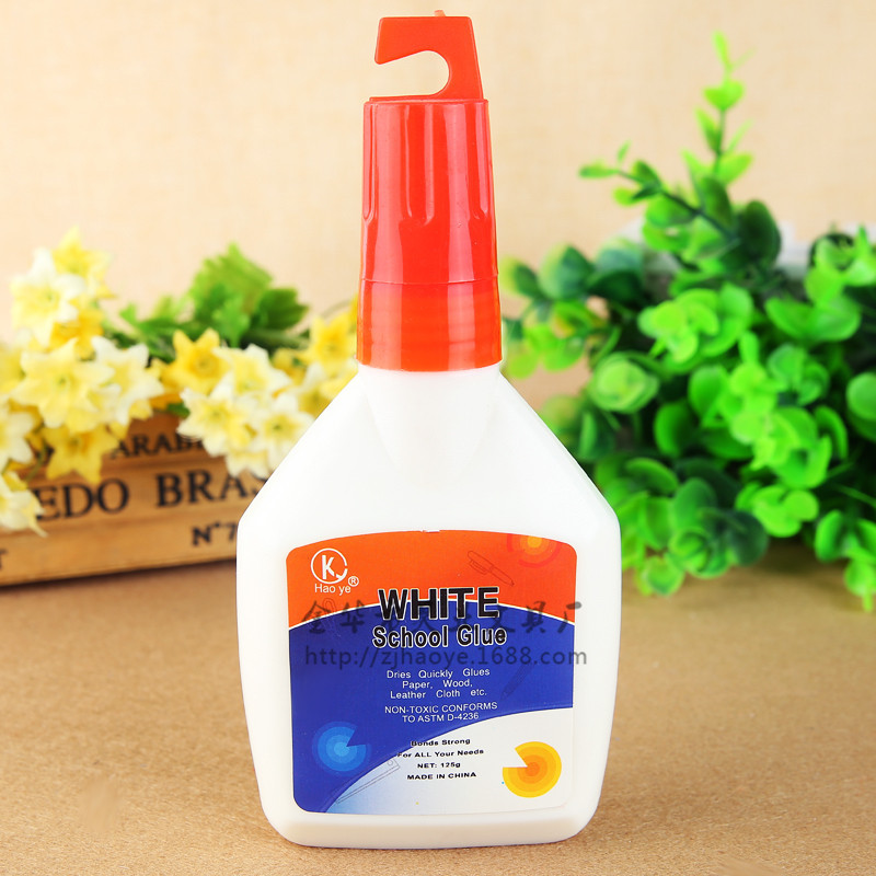 Non-Toxic Quick-Drying Liquid Glue Office Supplies Milky White Glue Origin Supply Plastic Bottled 40G Glue Environmental Protection
