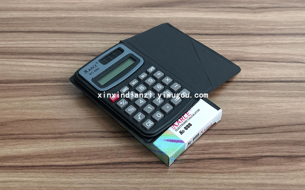 Black KC888 student calculator flip palm calculator office supplies stationery calculator Black KC888 student calculator flip palm calculator office supplies stationery calculator