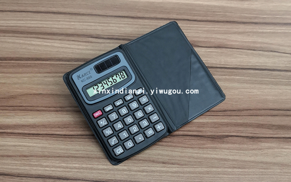 Black KC888 student calculator flip palm calculator office supplies stationery calculator Black KC888 student calculator flip palm calculator office supplies stationery calculator