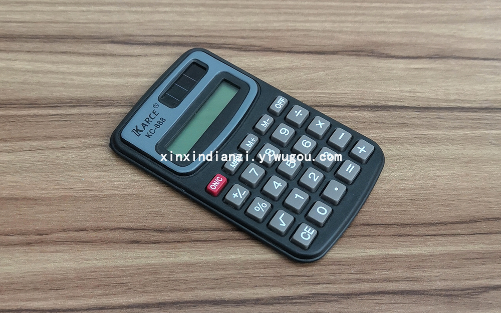 Black KC888 student calculator flip palm calculator office supplies stationery calculator Black KC888 student calculator flip palm calculator office supplies stationery calculator
